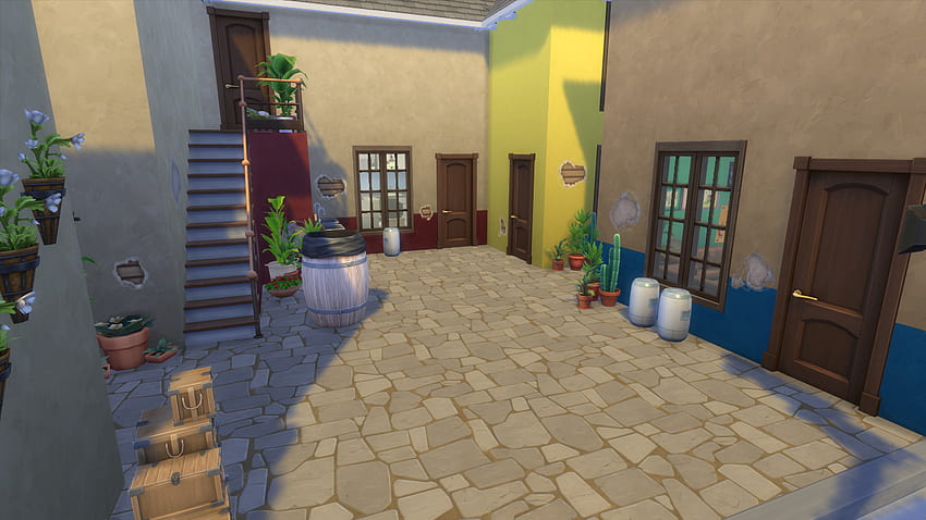 Mod The Sims - El chavo del ocho. Scenario or residencial village, El Chavo del 8 HD wallpaper