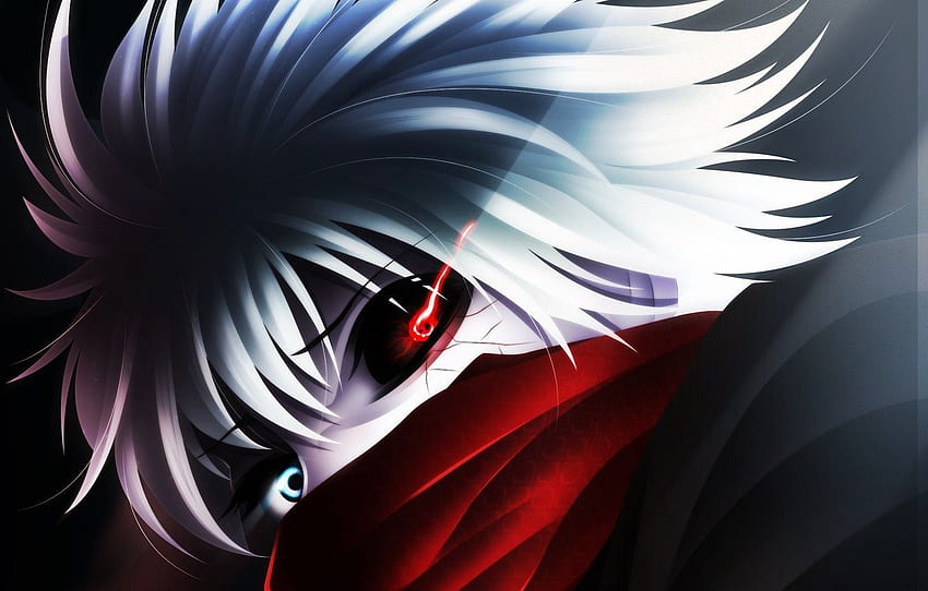 Emo maskierter Anime-Junge HD-Hintergrundbild