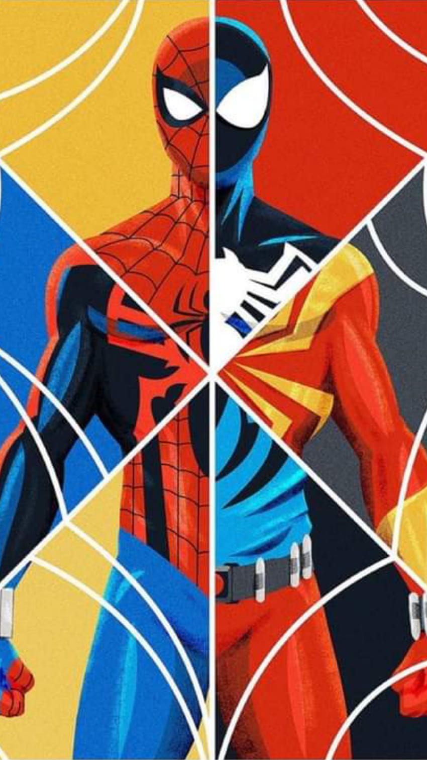 Spiderman, rojo, azul eléctrico fondo de pantalla del teléfono | Pxfuel