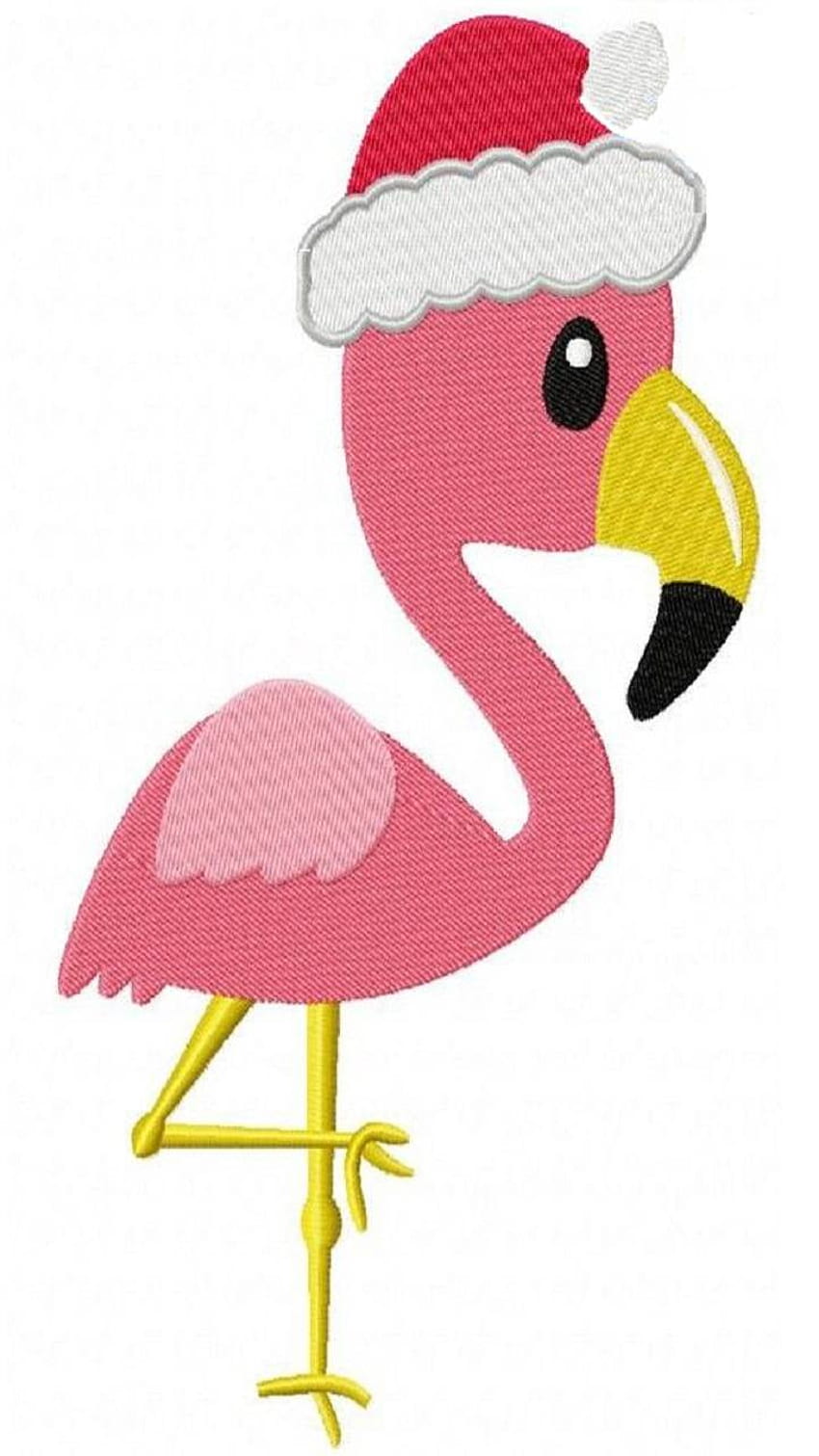 Holiday Flamingo and Background, Christmas Flamingo HD phone wallpaper