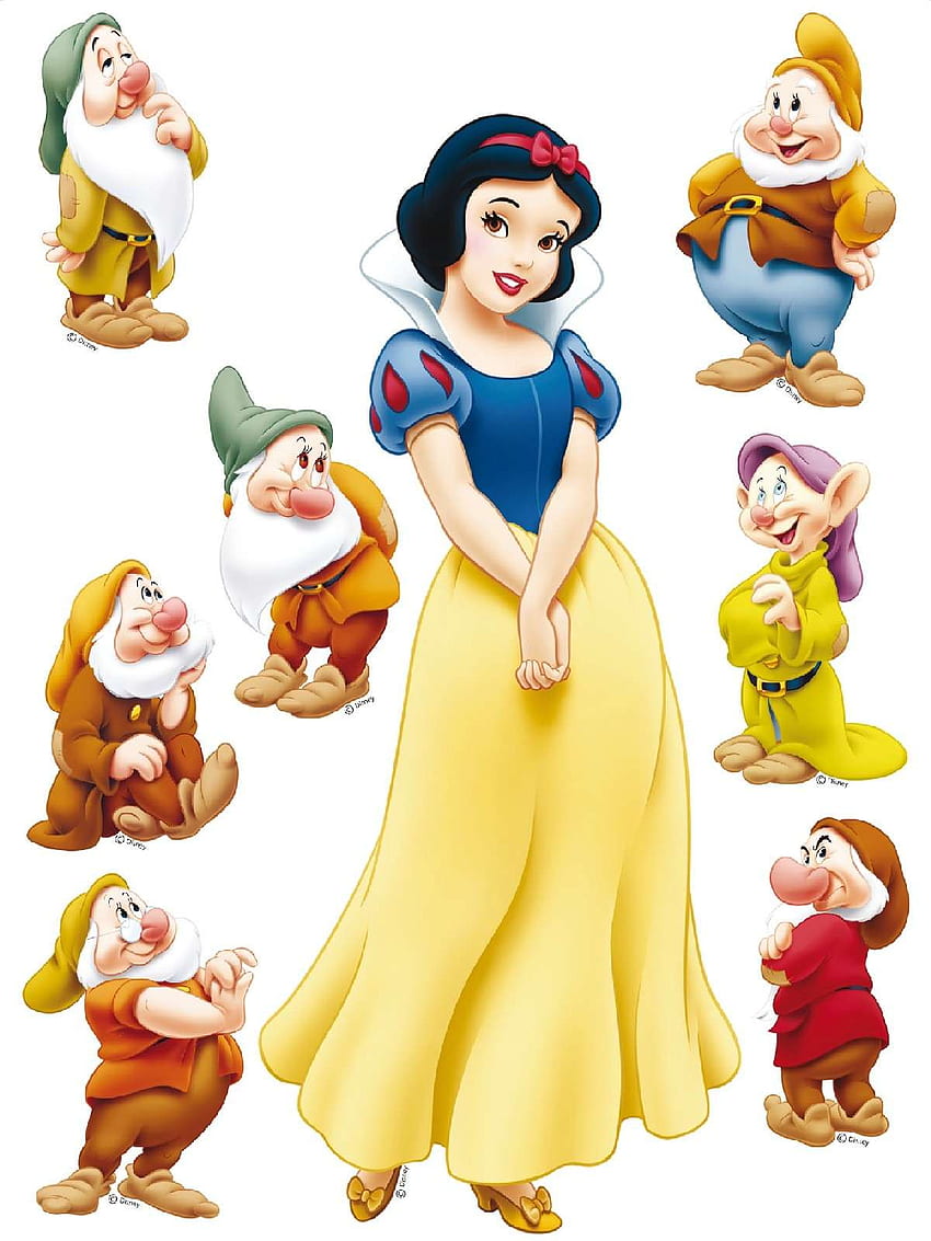 Księżniczki Disneya Kreskówka Królewna Śnieżka Disneya Tapeta na telefon HD