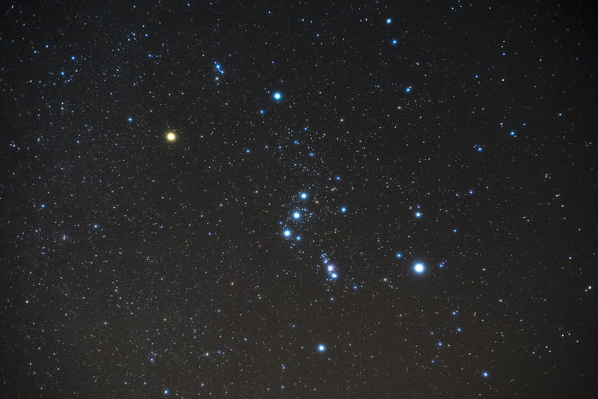 Universum, Sterne, Sternenhimmel, Galaxie, Konstellation, Orion HD-Hintergrundbild