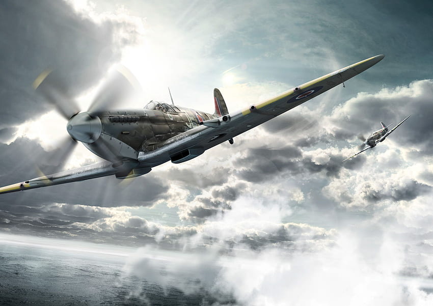 Supermarine Spitfire ⋆ PURO fondo de pantalla