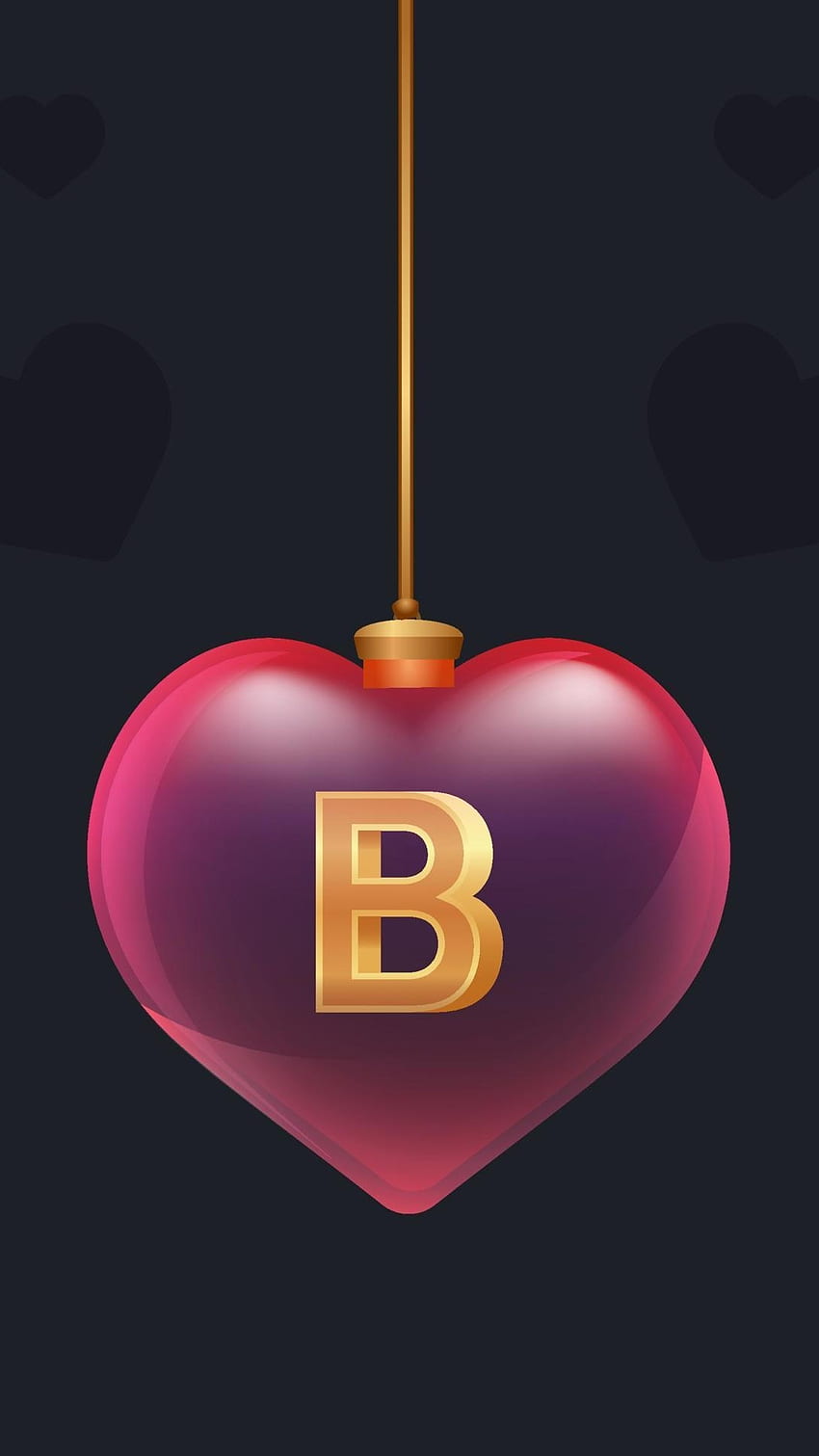 B Name, Beautiful, Heart HD phone wallpaper | Pxfuel