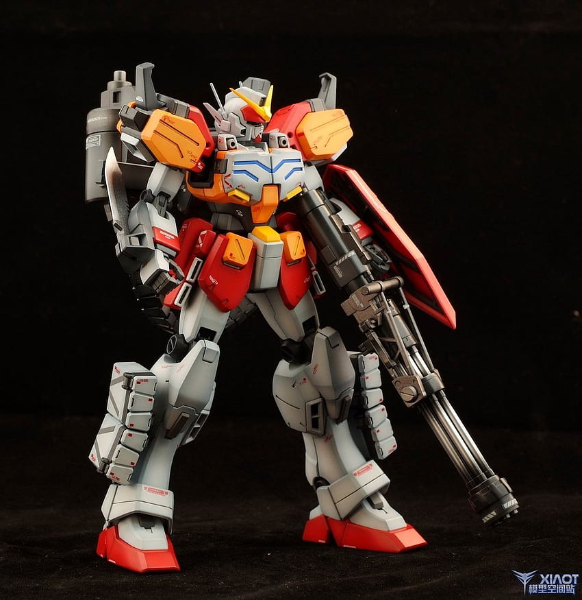 MG Gundam HeavyArms Custom: Bemalte Konstruktion. Benutzerdefinierte Gundam, Gundam HD-Handy-Hintergrundbild