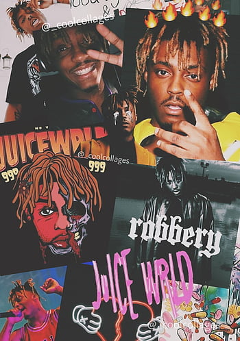 outlyning on X: wallpapers of my recent juice wrld art 💜   / X