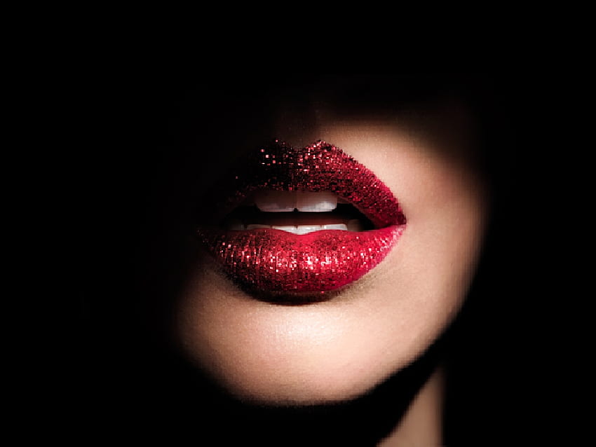 Hot Lips, hot, lips, beautiful HD wallpaper