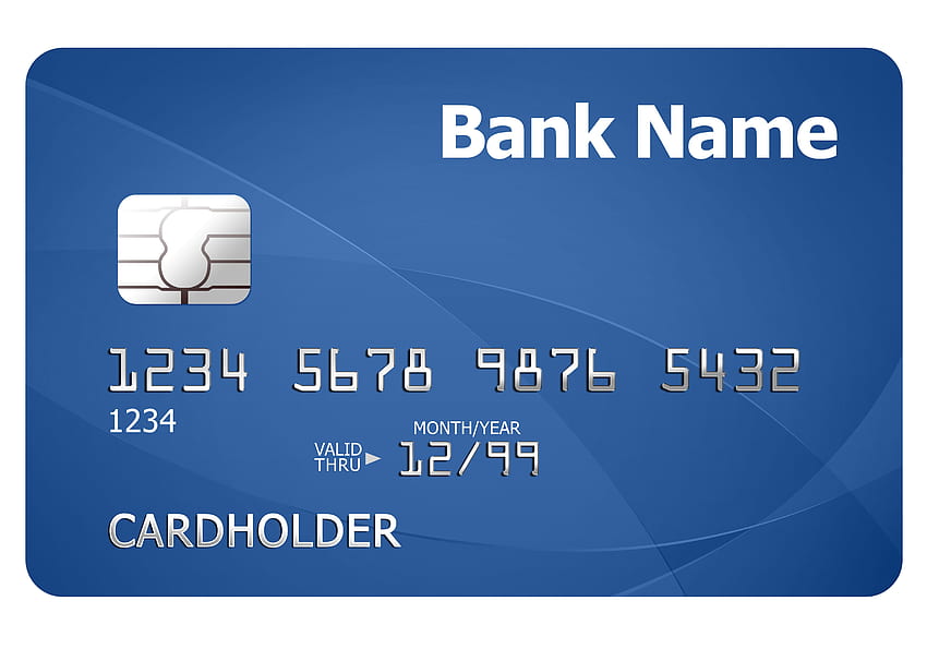 Szablon karty kredytowej, karta debetowa Tapeta HD