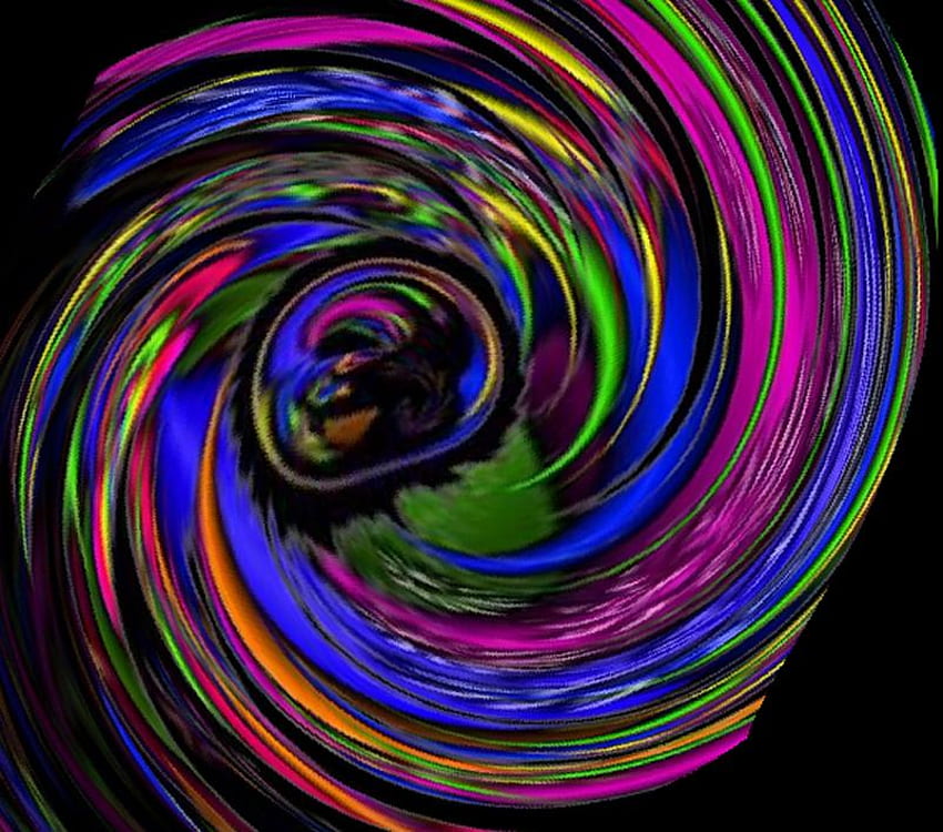 Wildly Colorful Swirl, blue, swirl, colorful, abstract HD wallpaper