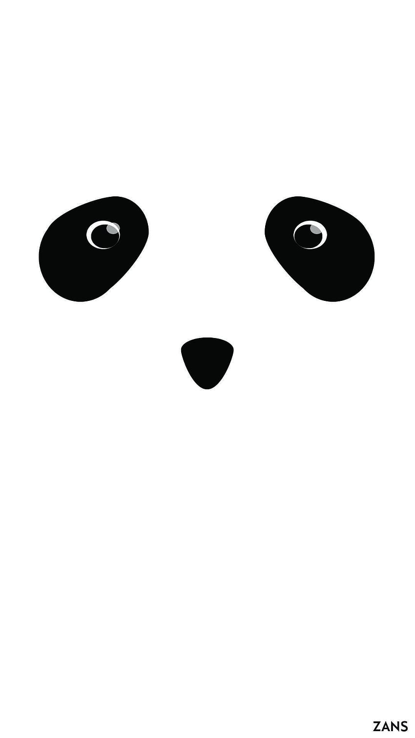 Panda Minimal Background, Minimalist Panda HD phone wallpaper | Pxfuel