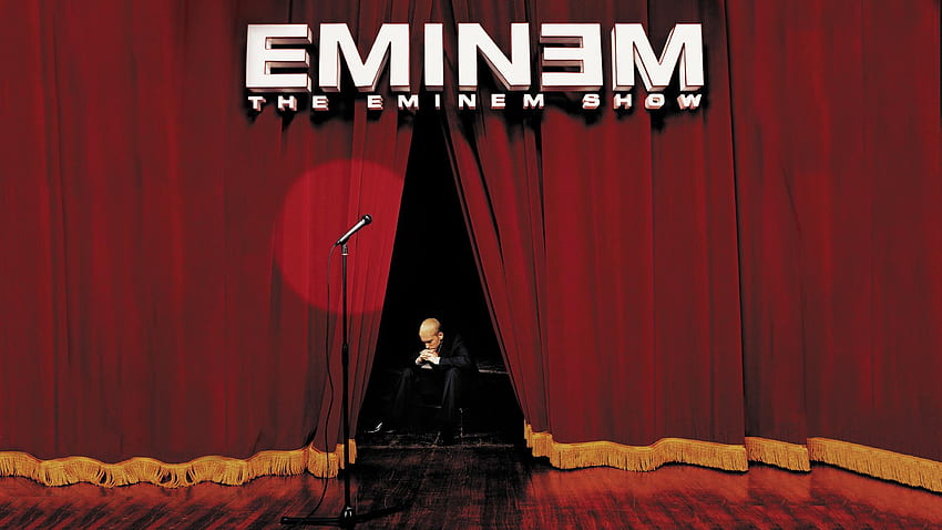 Jauh dari sempurna, tapi saya membuat cepat The Eminem Show, Red Album Cover Wallpaper HD