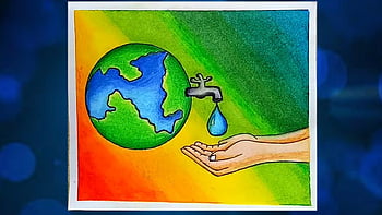 Save earth drawings | PPT