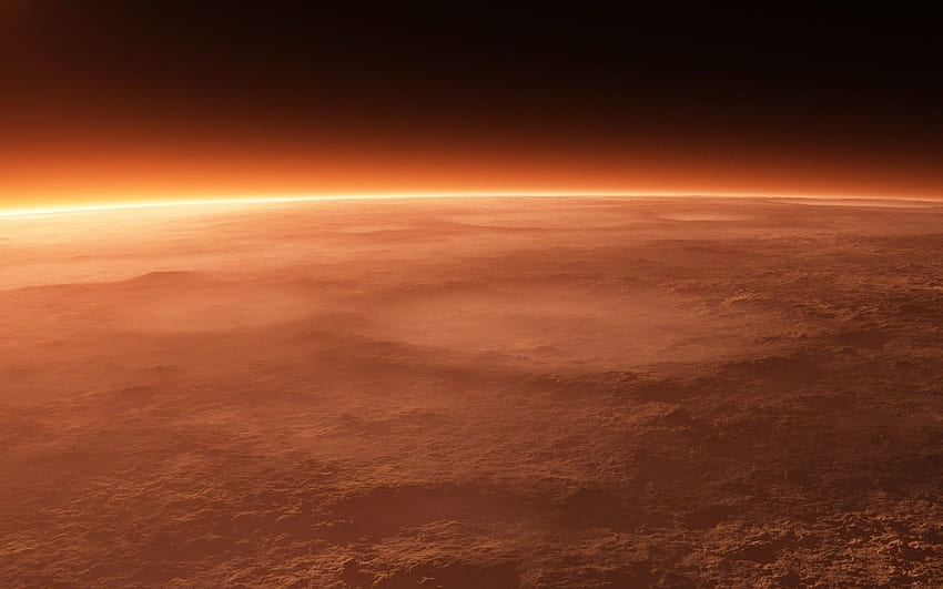 วันใหม่ของพื้นหลังดาวอังคาร Mars Space วอลล์เปเปอร์ HD