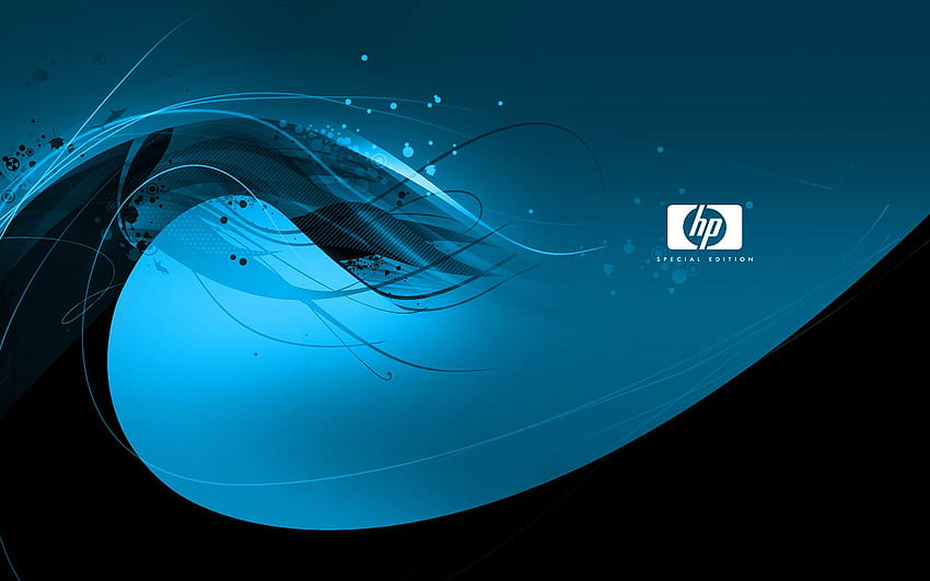 Transmisión de HP, logotipo de HP fondo de pantalla