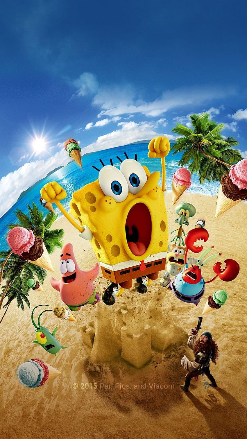 Spongebob Squarepants - 25 Latar Belakang Spongebob Squarepants Terbaik, SpongeBob wallpaper ponsel HD