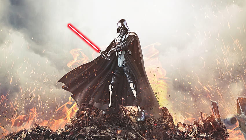 Darth Vader, Dark Force, video game HD wallpaper