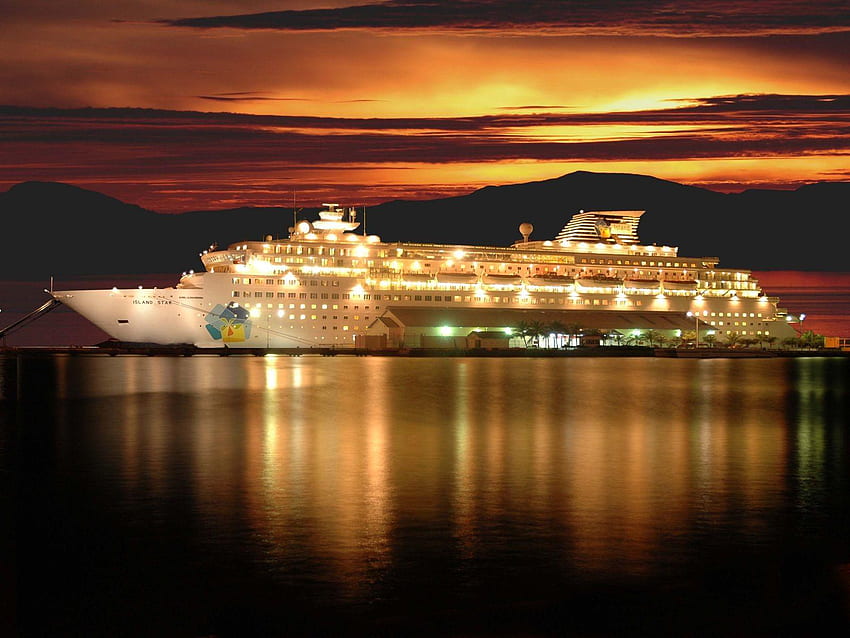 Kreuzfahrtschiff, Luxusschiff HD-Hintergrundbild