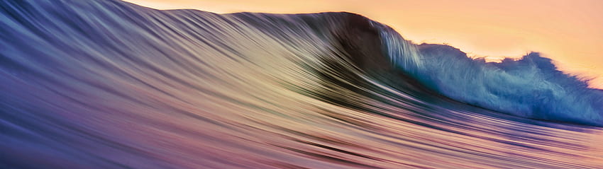 Ozean, Wellen, Natur, Landschaft, - Ultra Dual Monitor HD-Hintergrundbild