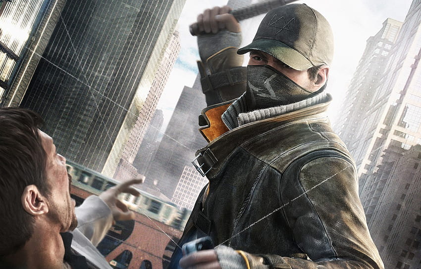 the city, home, blow, cap, stroke, Ubisoft, stick, WATCH DOGS for , section игры, Watch Dogs 1 HD wallpaper