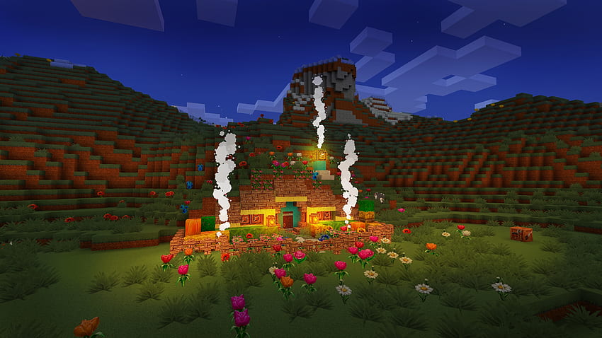 Tutoriel Minecraft : Comment construire une maison de ferme de style nain ! dans REALMCRAFT Fond d'écran HD