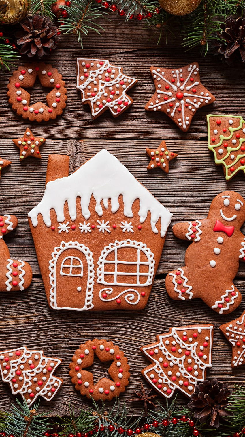Gingerbread Cookies christmas cookies gingerbread man patterns HD  phone wallpaper  Peakpx