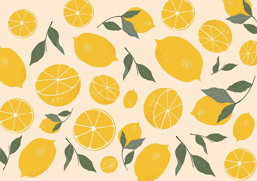 Pola, flavia bellandi, kertas, musim panas, hijau, lemon, kuning, buah, tekstur, lamaie Wallpaper HD