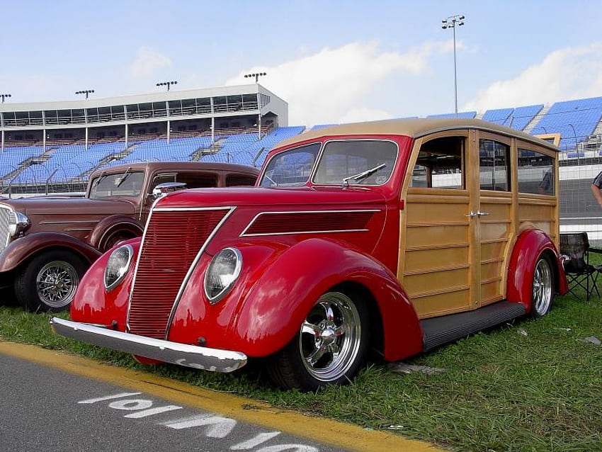 39 Ford woody wagon, chrysler, ford, dodge, chevy HD wallpaper