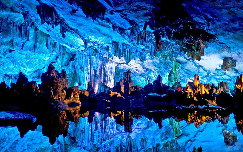 Galaxy Caves Crystal Cave HD Wallpaper Pxfuel