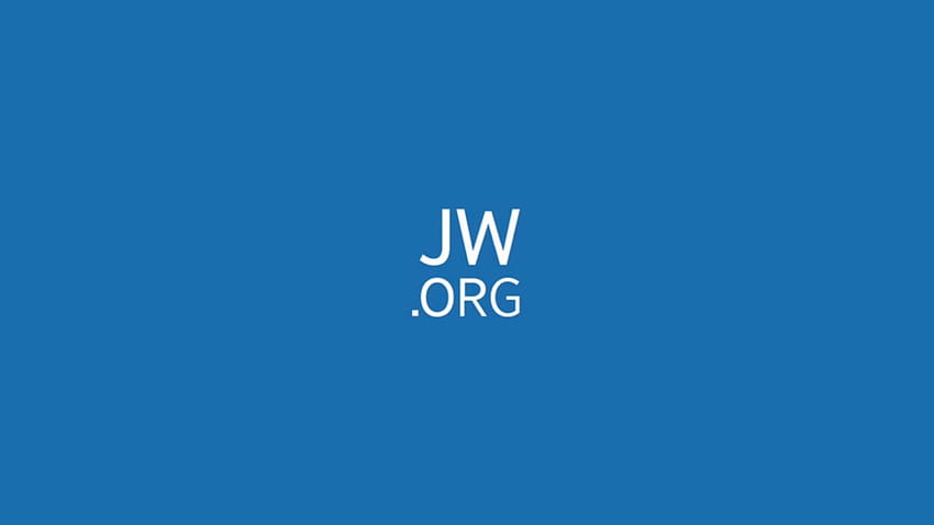 Logotipo de Jw, JW.ORG fondo de pantalla