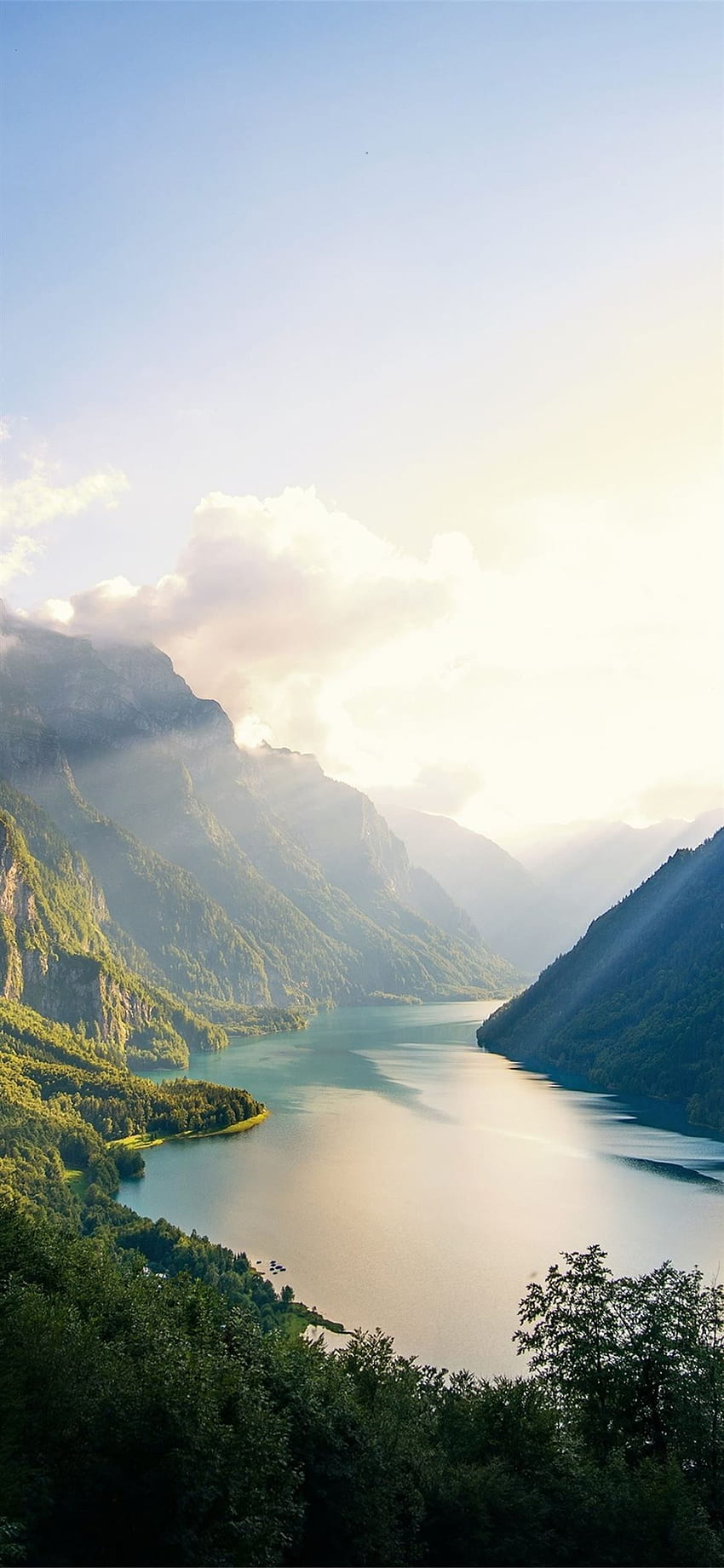 suisse alpes montagnes matin Fond d'écran de téléphone HD