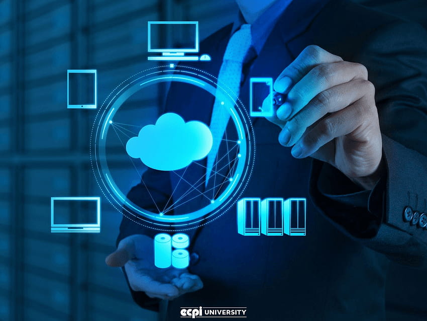 In che modo il cloud computing può migliorare la sicurezza?, Tecnologia cloud Sfondo HD