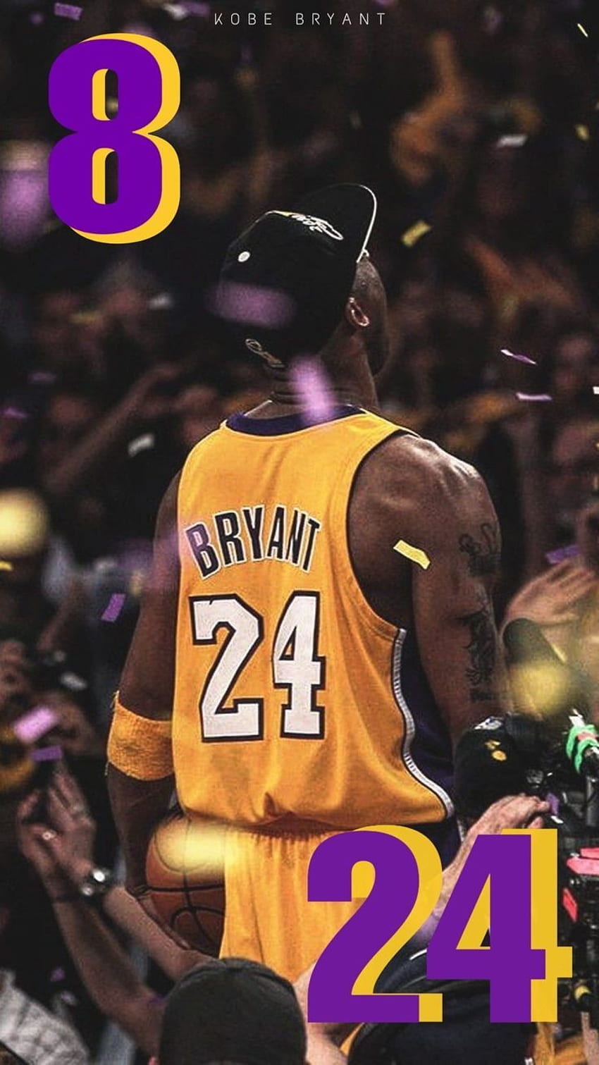 Koszulki z Kobe Bryantem. Kobe Bryant, Kobe Bryant, Kobe Bryant plakat, Kobe Bryant numer 8 Tapeta na telefon HD