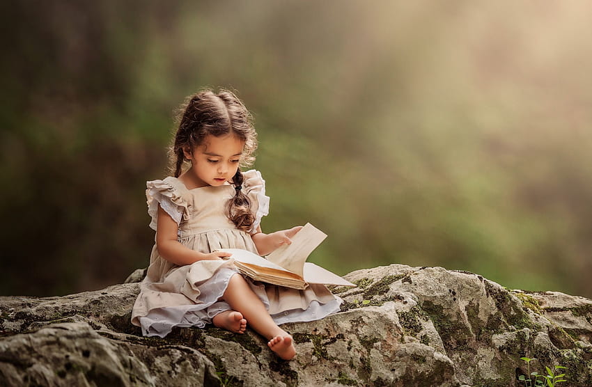 little girl, Rock, childhood, blonde, Read, fair, nice, adorable, bonny, sweet, Belle, white, Hair, girl, Book, comely, sightly, pretty, green, face, lovely, pure, child, graphy, cute, baby, , set, Nexus, beauty, kid, feet, beautiful, people, little, pink, Fun, princess, dainty HD wallpaper
