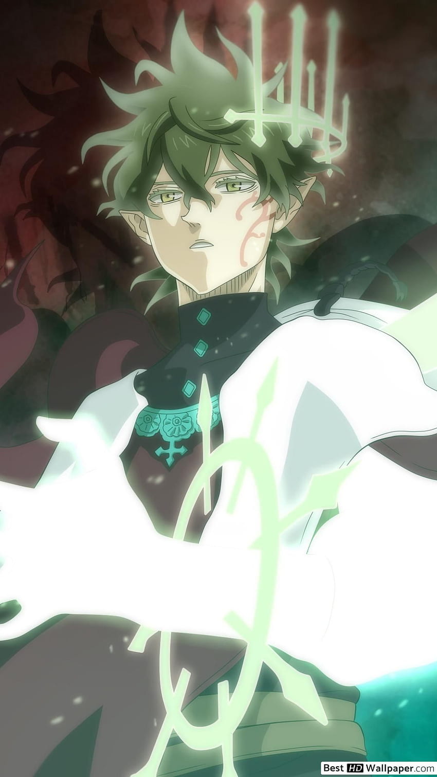 Black Clover Yuno Android, Black Clover Aesthetic HD phone wallpaper