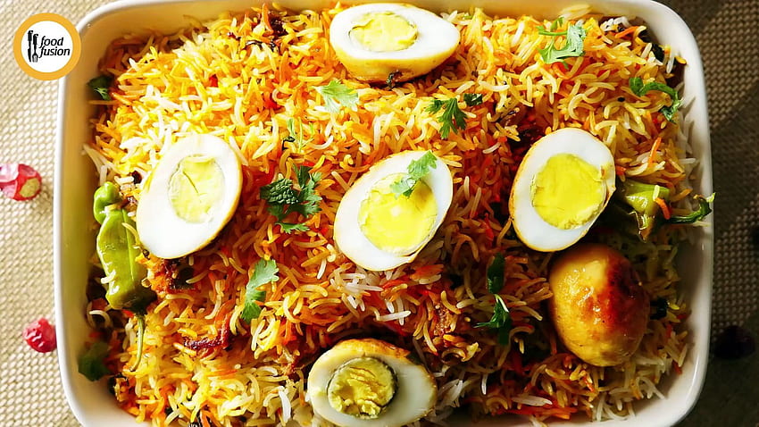 12. Egg Biryani Recipe By Food Fusion, Biriyani HD wallpaper