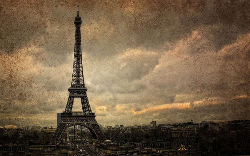 Galerie für gt Vintage Eiffelturm [] für Ihr , Handy und Tablet. Erkunden Sie den Eifelturm. Paris für Wände, Paris bei Nacht, Paris, altes Paris HD-Hintergrundbild