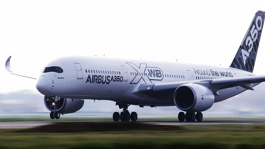Airbus A350 XWB HD wallpaper