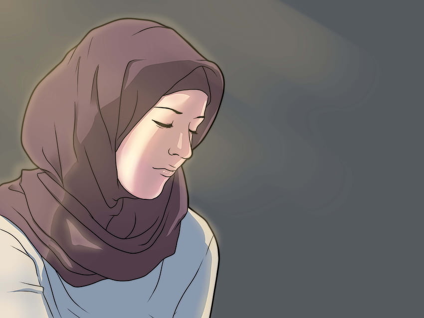 Gadis Muslimah, Kartun Muslimah Wallpaper HD