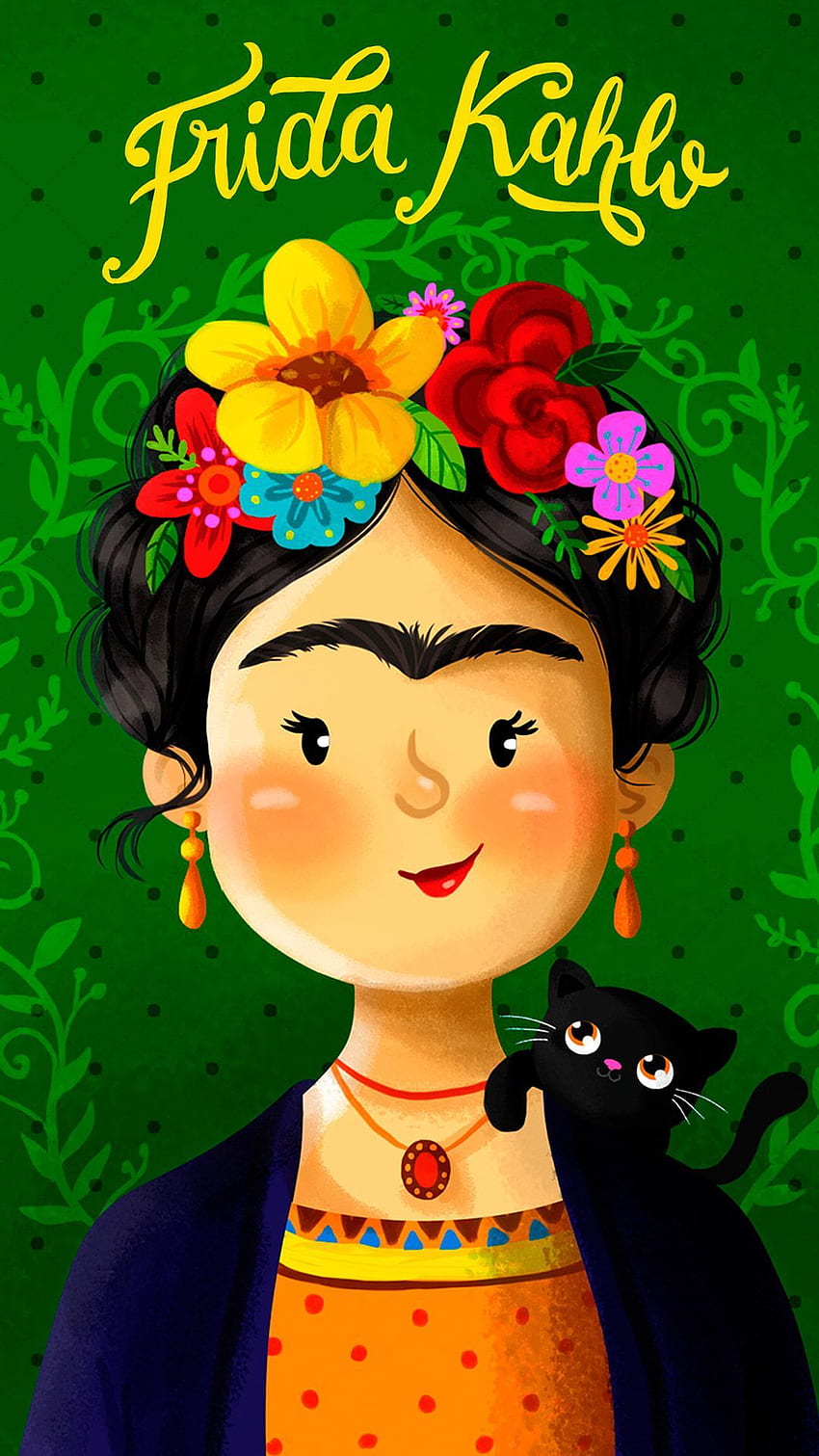 Frida Kallo. Ilustrações para quadrinhos, Frida kahlo, Poster, Frida Kahlo Cartoon HD phone wallpaper