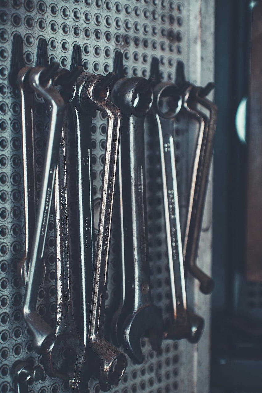 assorted handheld tools in tool rack – Tool HD phone wallpaper