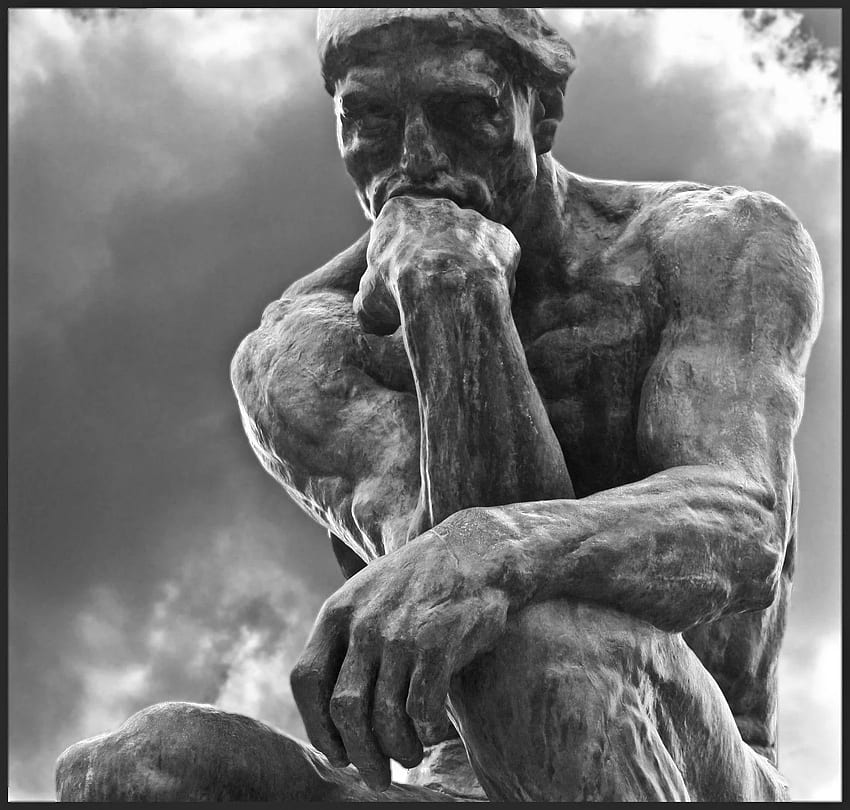 The Thinker, Person Thinking HD wallpaper | Pxfuel