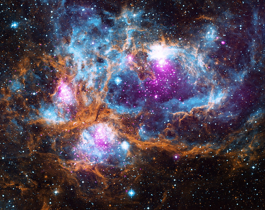 NGC 6357, Emisyon Bulutsusu HD duvar kağıdı