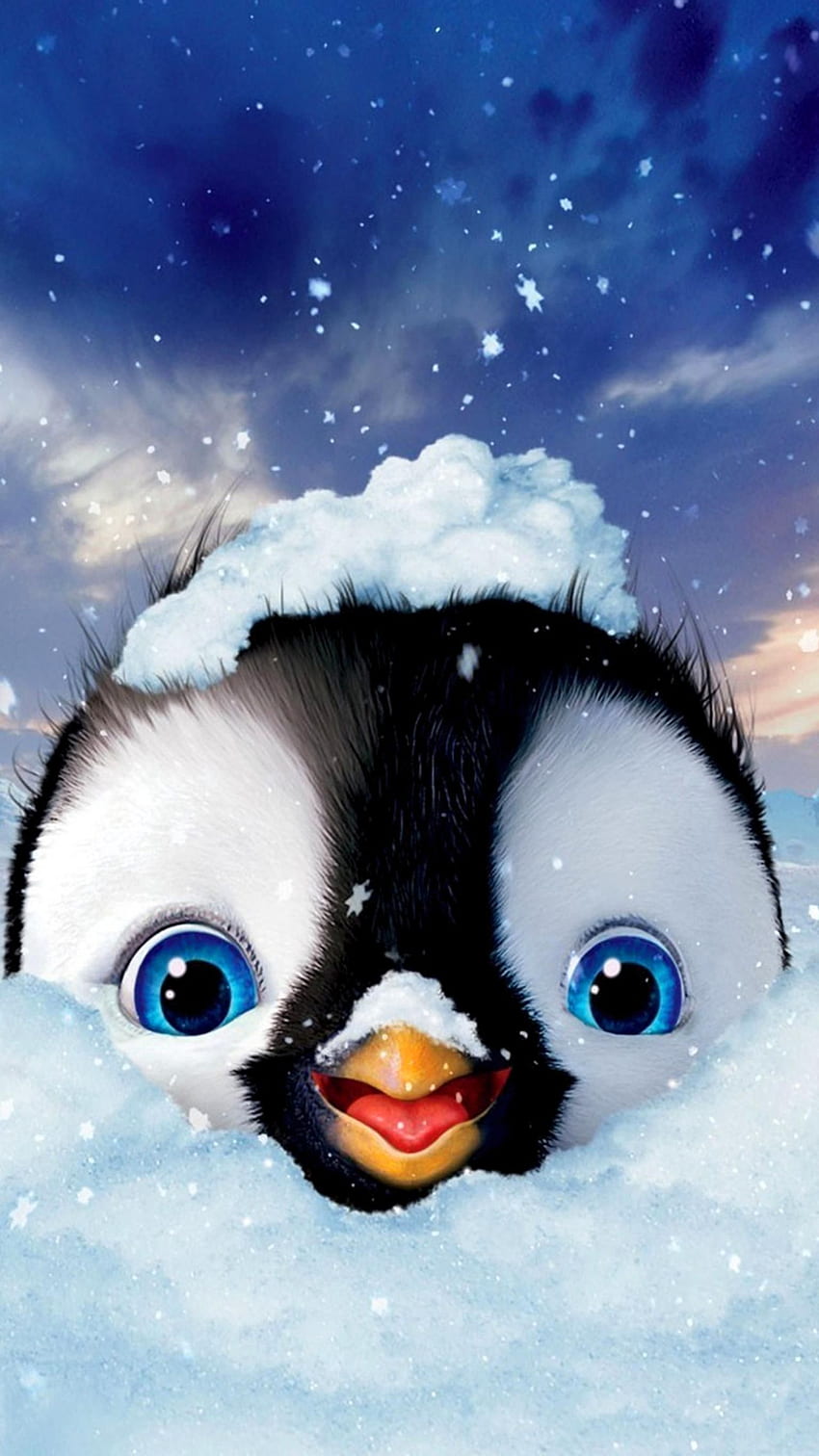 Happy Feet Two (2011) Telefon. Śliczne pingwiny, pingwiny Tapeta na telefon HD