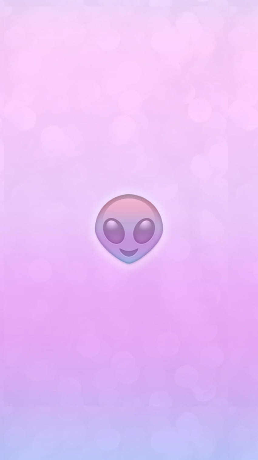 Emoji violet, Emoji extraterrestre Fond d'écran de téléphone HD