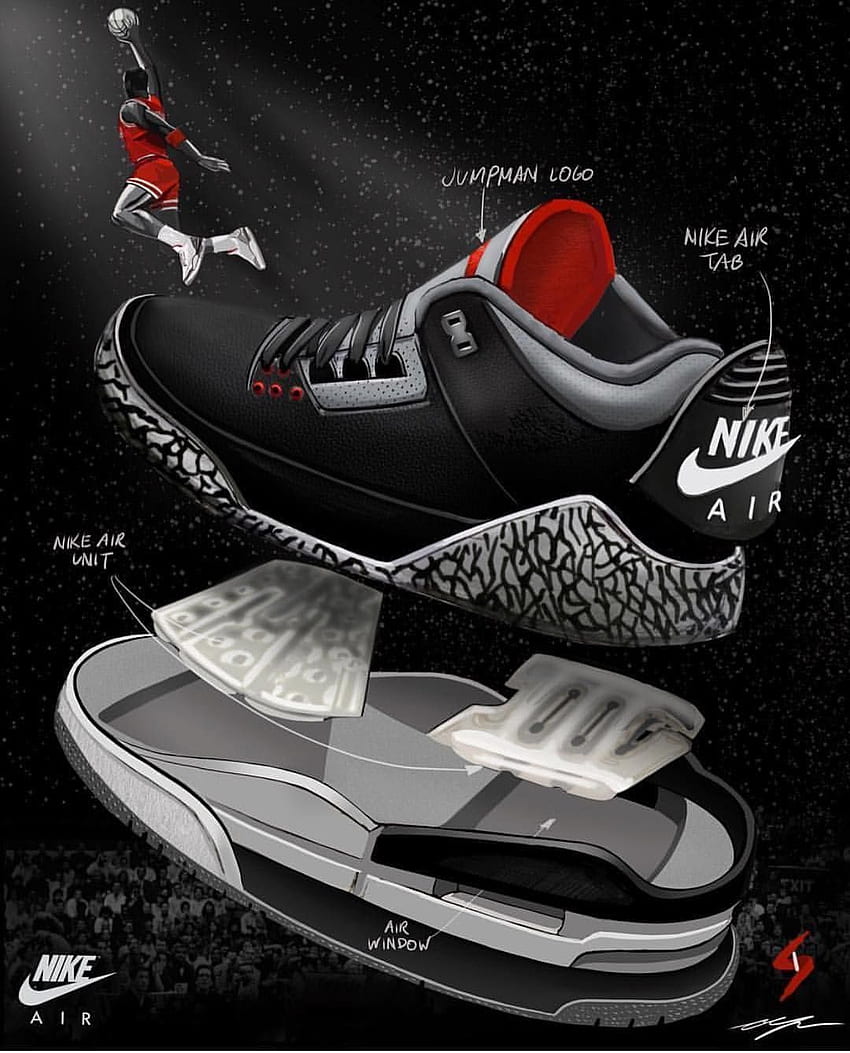 Idée de Celly's Kicks sur Air Jordans. Air jordans rétro, Baskets, Jordan 3 Fond d'écran de téléphone HD