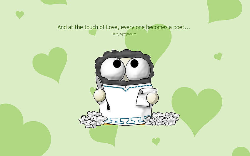 Funny Love - Cute Cartoon, Cute Inspirational Quotes HD wallpaper | Pxfuel