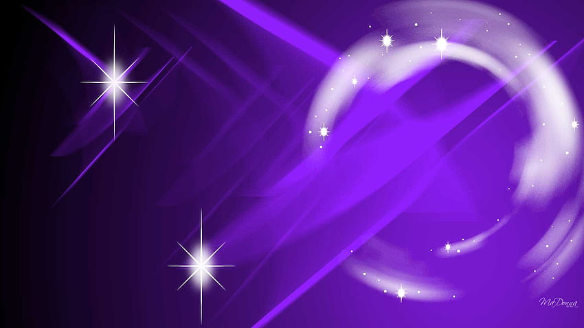 Purples Abstraction, purple, abstract, swirls, swish, streaks, , stars HD wallpaper