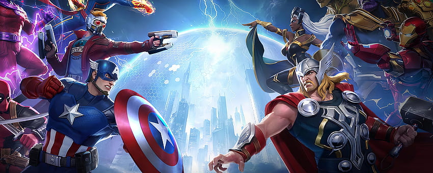 Marvel Super War, Monitor Ganda Pahlawan Super Wallpaper HD