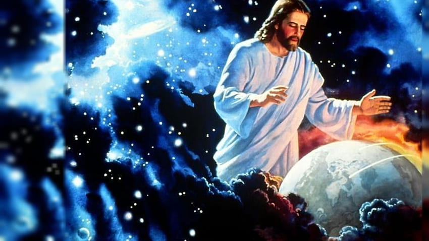 Jesus Christus, unser Herr - Katholizismus-Fankunst, katholischer Jesus HD-Hintergrundbild