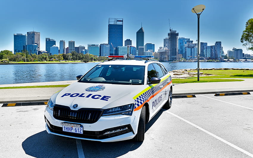 Skoda Superb Wagon Police, , R, 2022 Autos, AU-Spezifikation, Polizeiautos, 2022 Skoda Superb Wagon, Skoda HD-Hintergrundbild